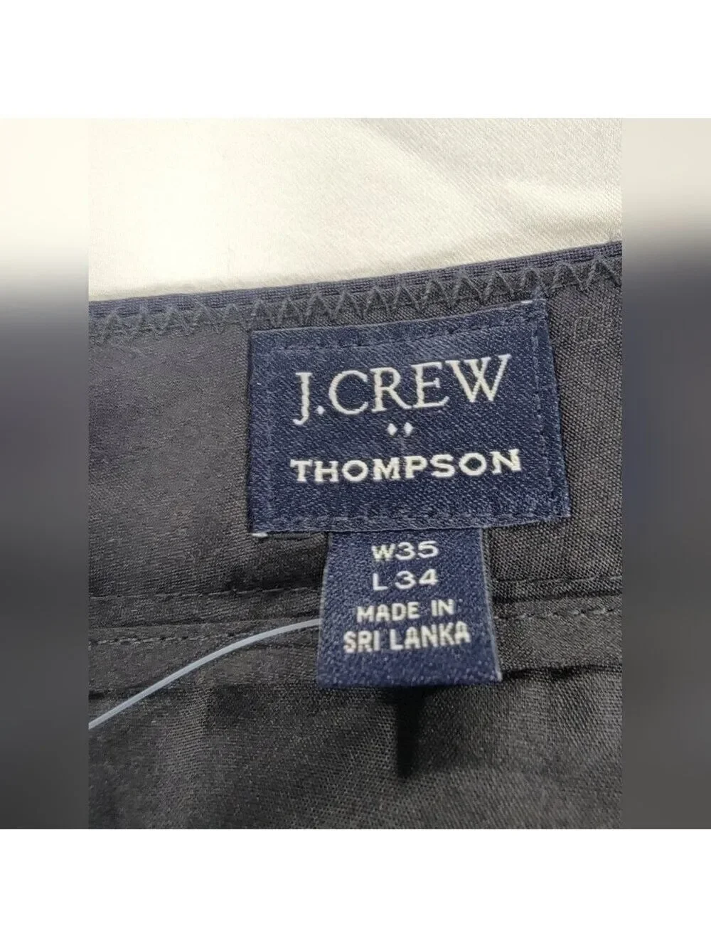 J. Crew Blue Dress Trousers with Formal Style and Straight Leg Cut